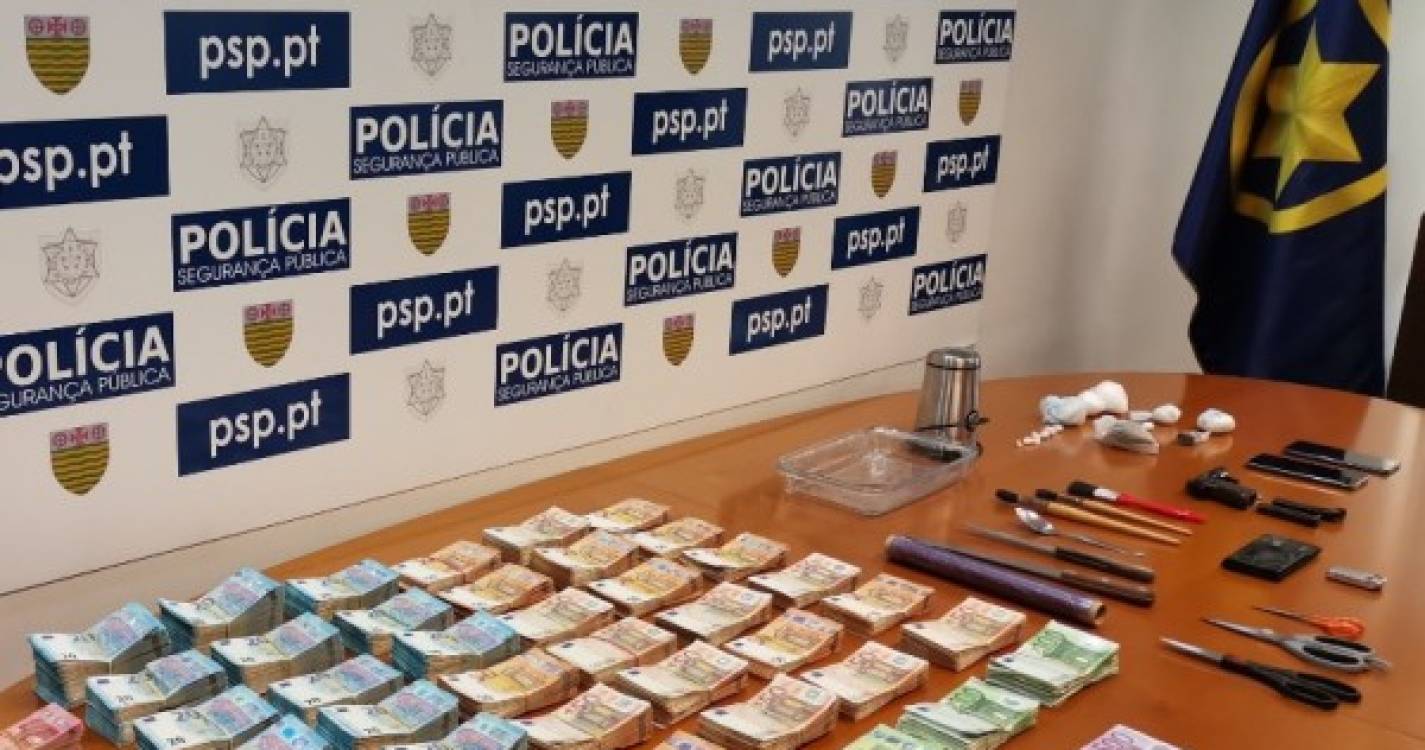 Homem detido no Funchal por tráfico de droga