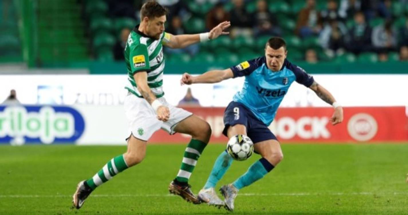 Vitória do Sporting chegou na compensação