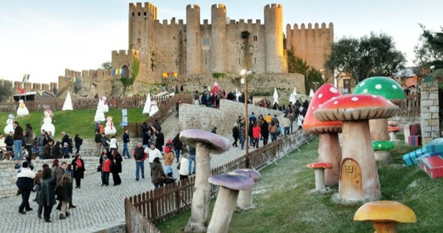 Óbidos Vila Natal visitado 50 mil pessoas