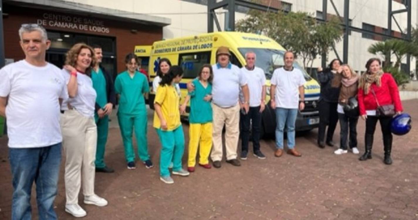 600 motas percorrem mais de 200 km pelos profissionais de Saúde da Madeira