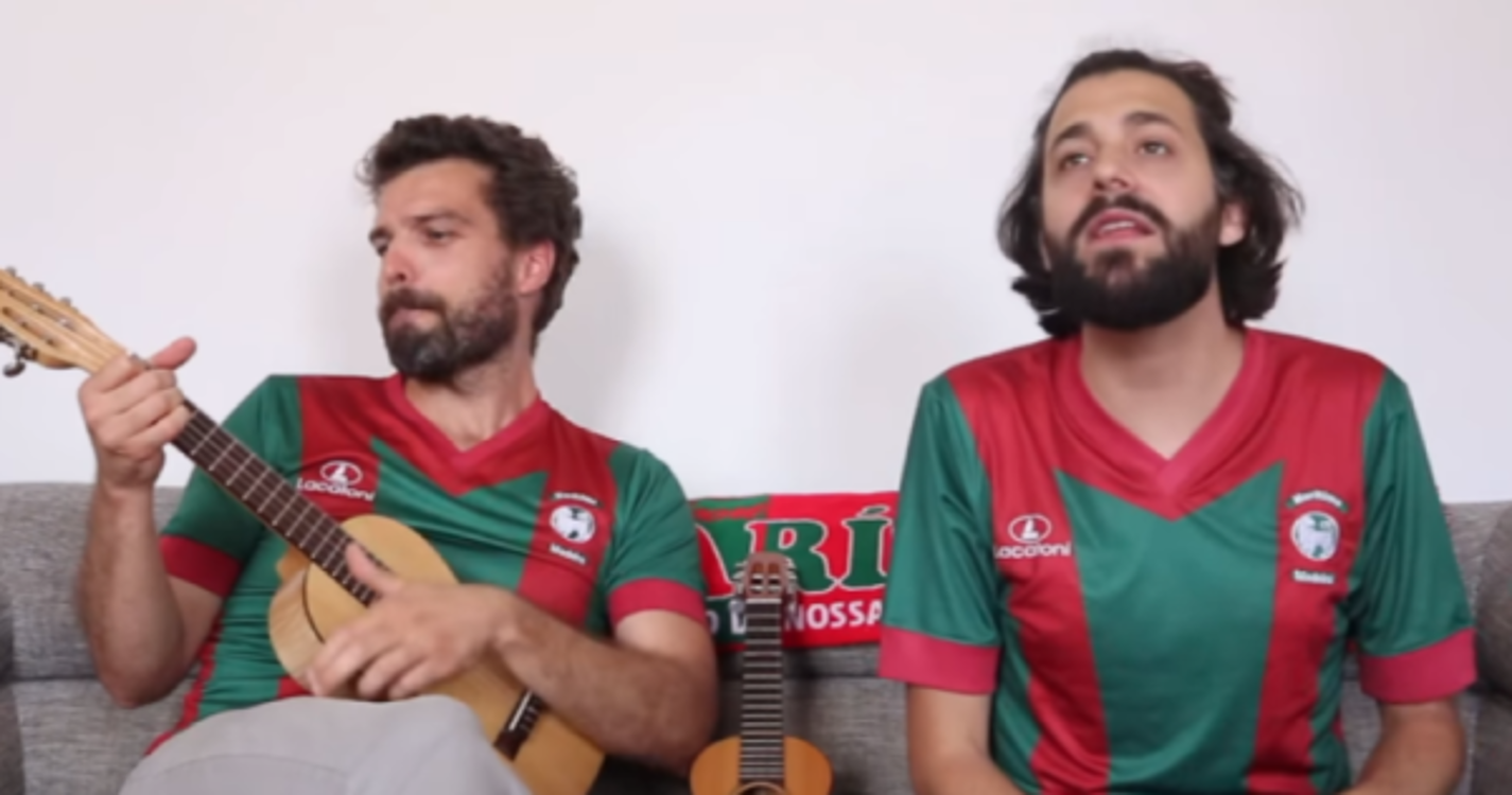 Salvador Sobral e André Santos em novo momento de apoio ao Marítimo em dia de todas as decisões (com vídeo)