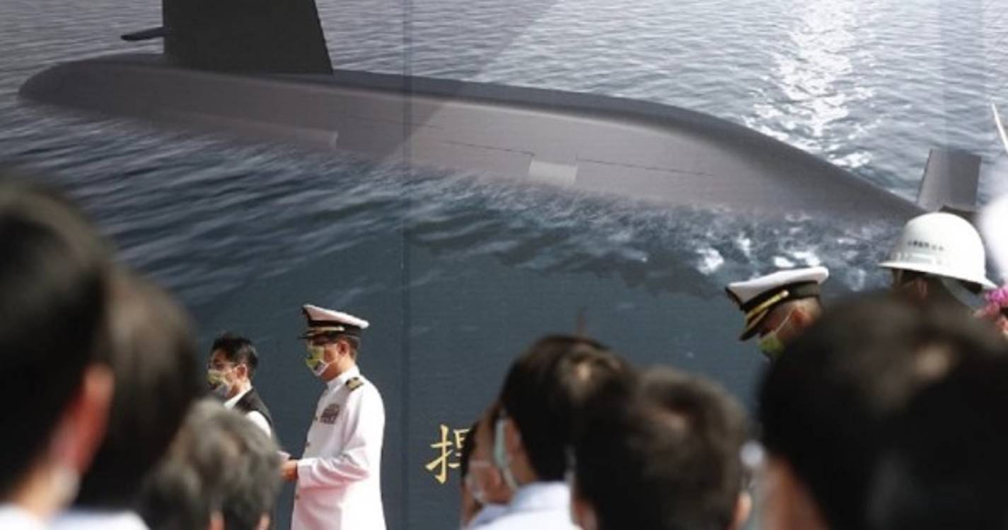 Taiwan começa a testar primeiro submarino de fabrico próprio