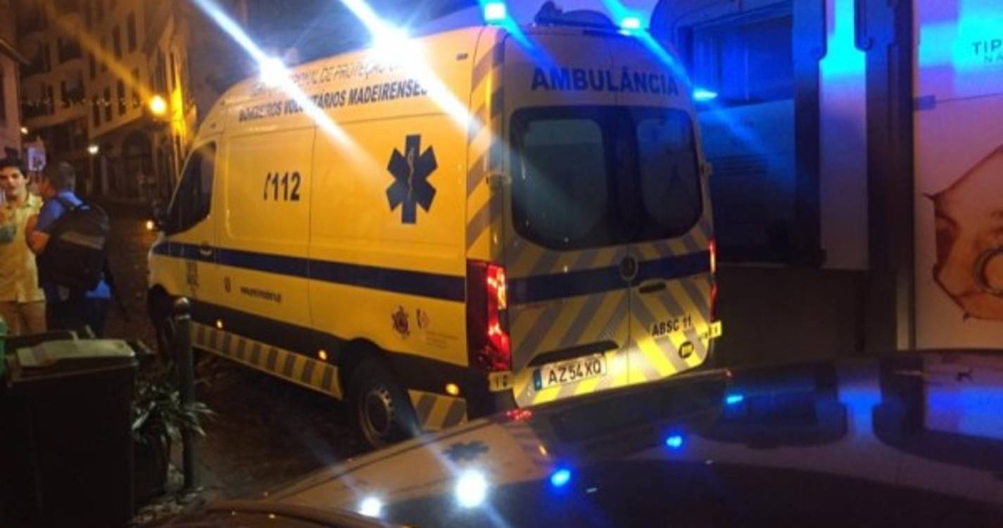 Homem cai e sofre traumatismo craniano na Rua das Hortas