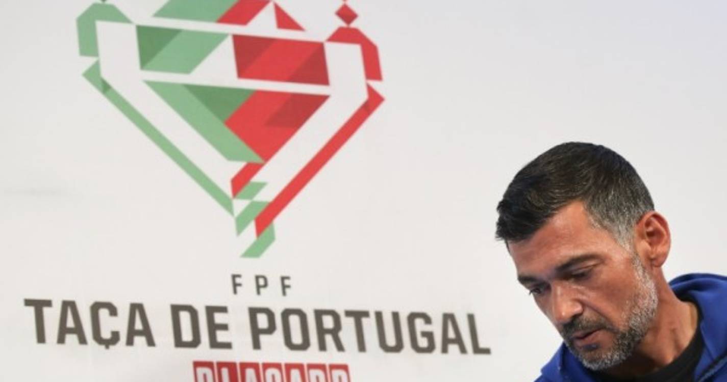 Taça de Portugal: Sérgio Conceição apela a FC Porto "confiante, mas desconfiado"