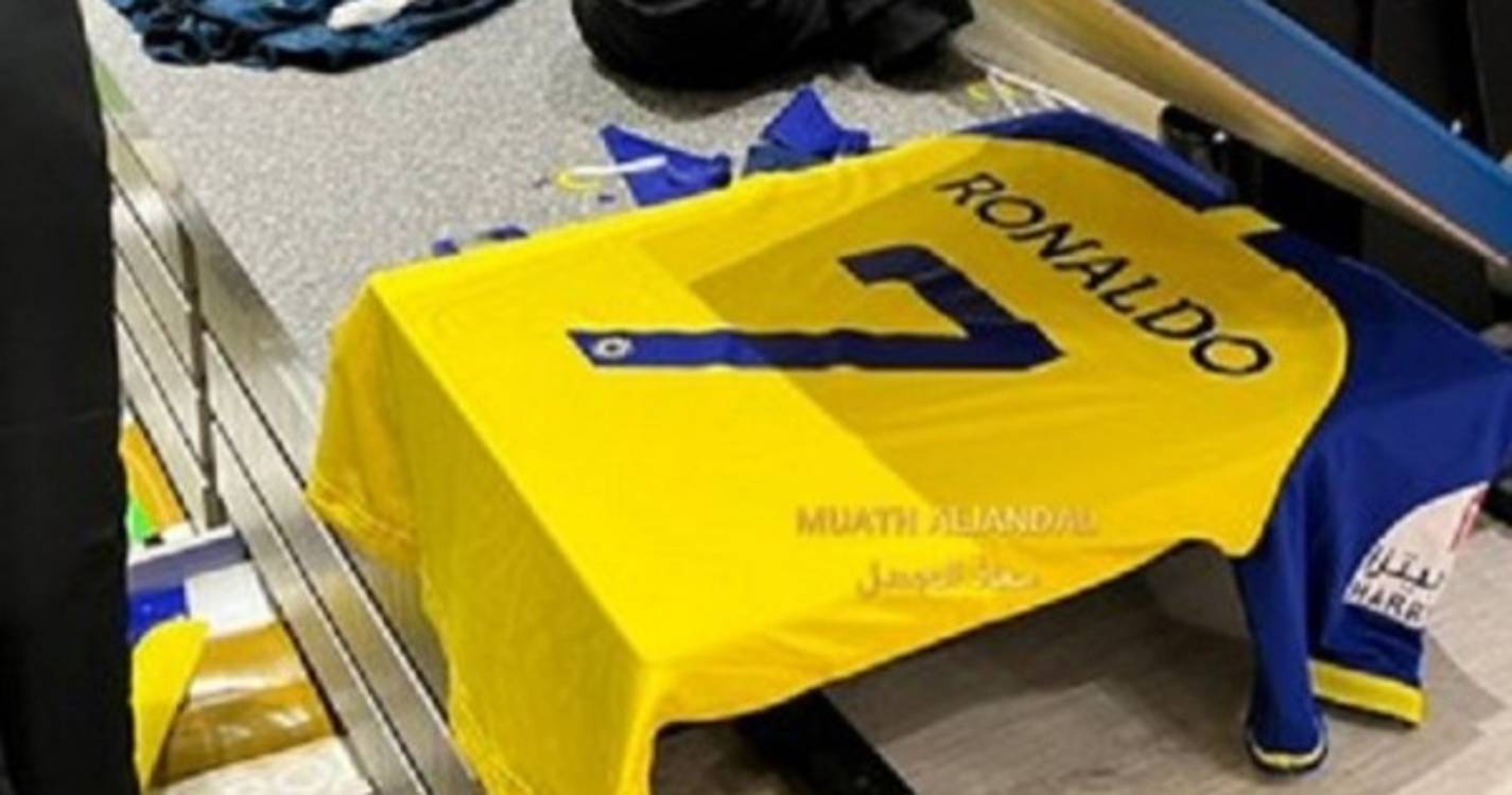 Al Nassr já começou a vender camisolas de Ronaldo