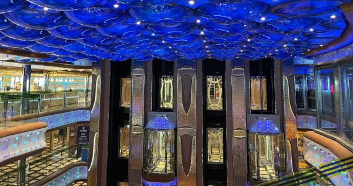 Veja como é o interior do Costa Diadema (com vídeo)