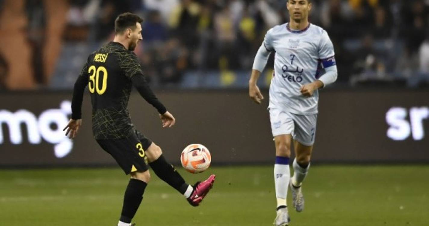 Cristiano Ronaldo 'bisa' em jogo das estrelas em Riade