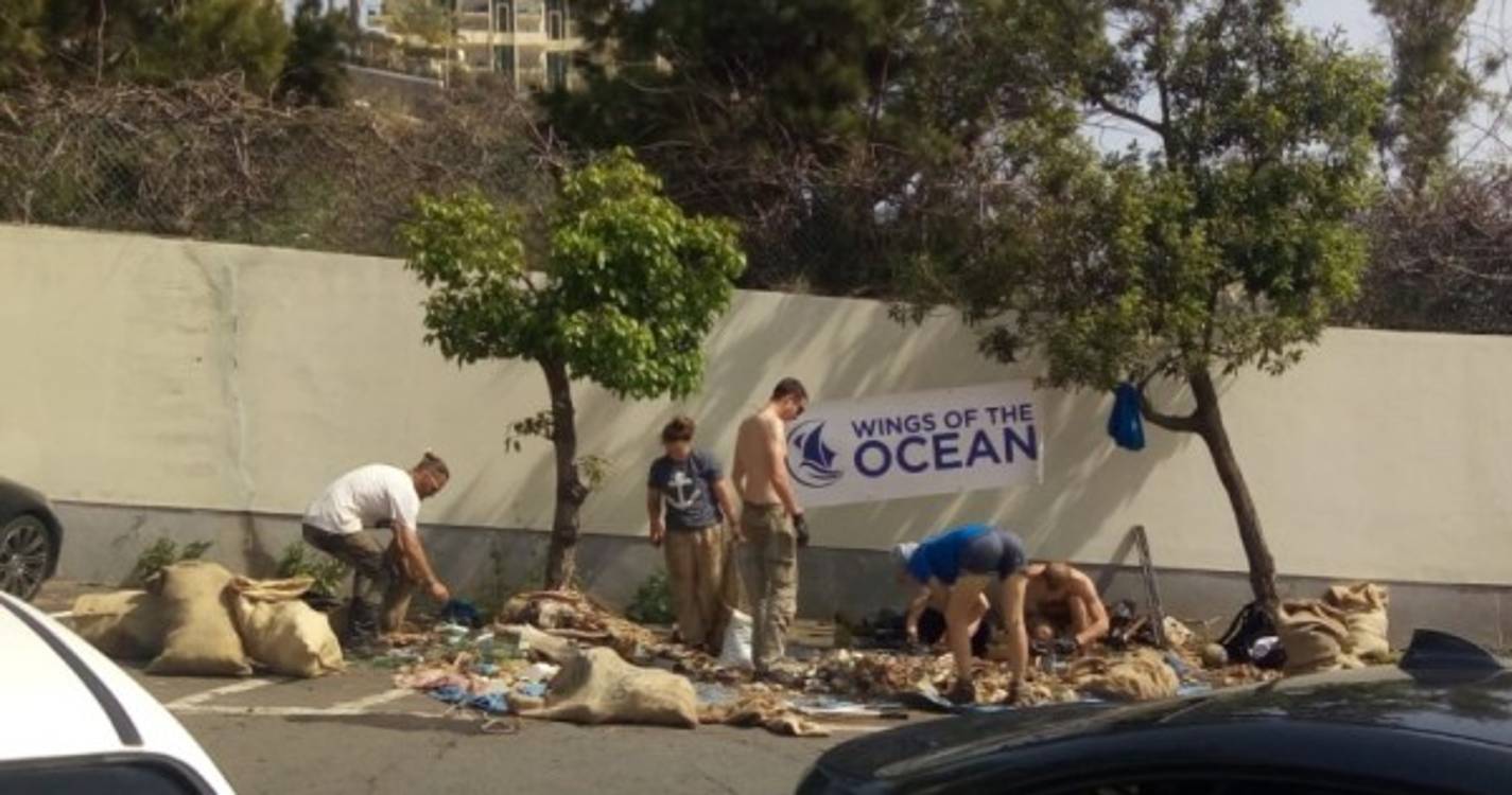 Wings of the Ocean desenvolve ações de limpeza nas praias da Madeira
