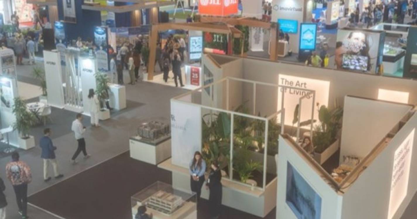 Rui Barreto na abertura do Salão Imobiliário de Lisboa