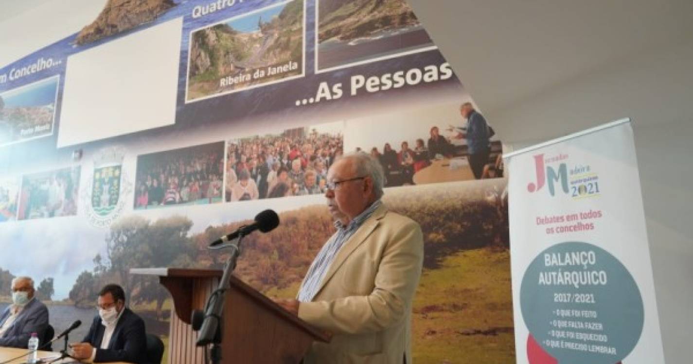 Jornadas Madeira 2021: Lino Conceição diz que principal problema no Porto Moniz continua a ser o êxodo rural