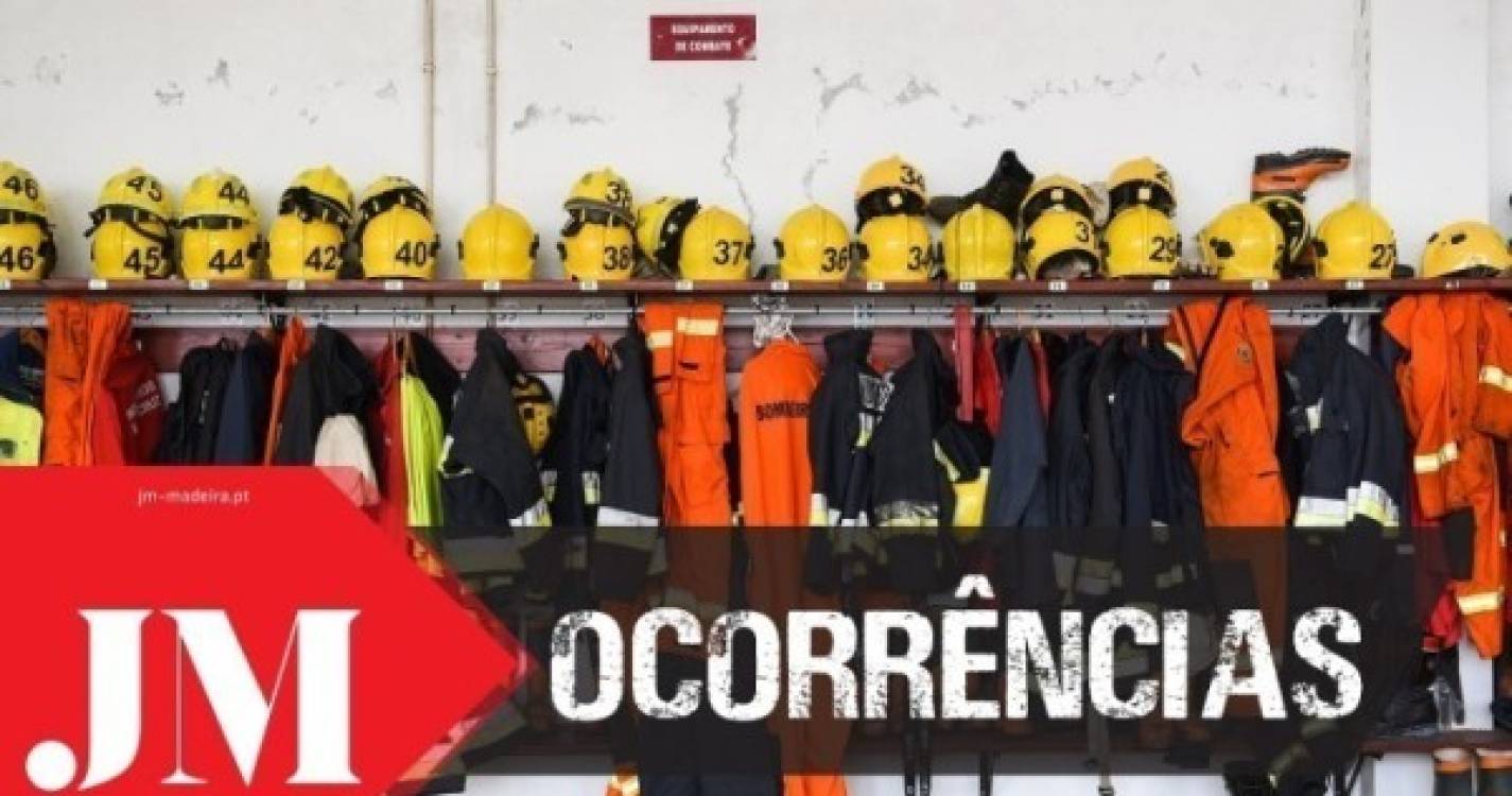 Incêndio em anexo de habitação mobilizou 12 bombeiros no Funchal