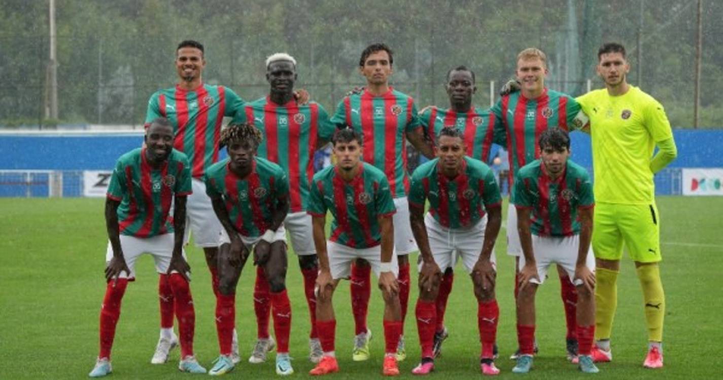 Equipas do Marítimo empatam (2-2) em jogo treino
