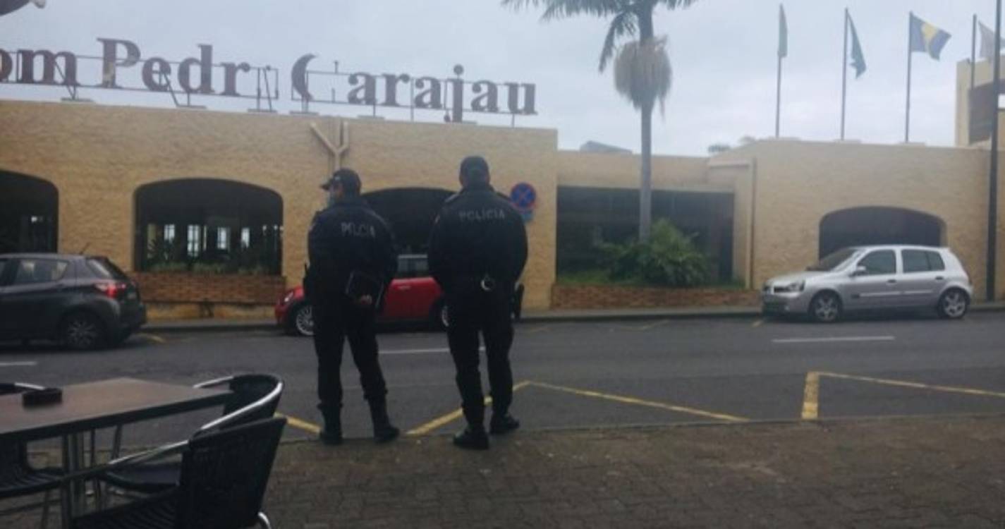PSP fiscaliza viaturas e cidadãos no Garajau