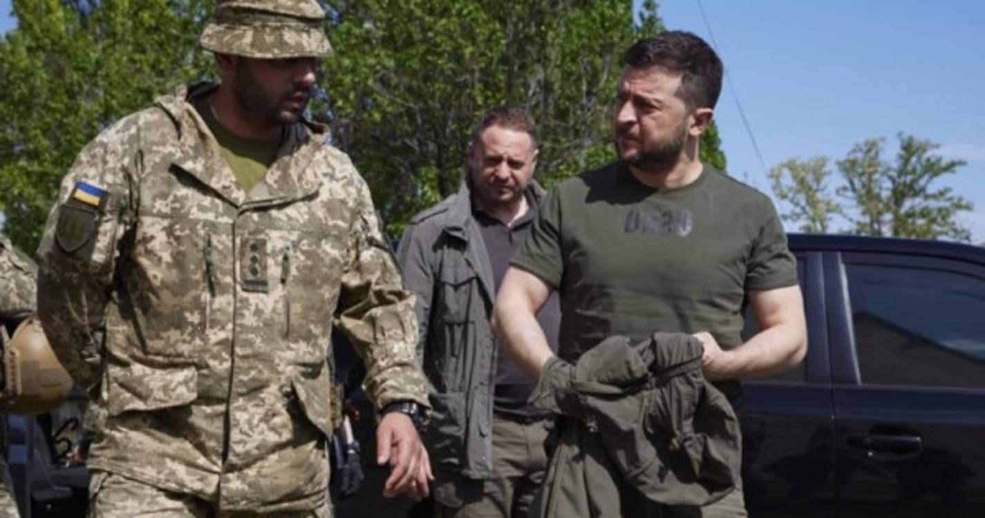 Zelensky acredita que exército está a avançar em territórios ocupados