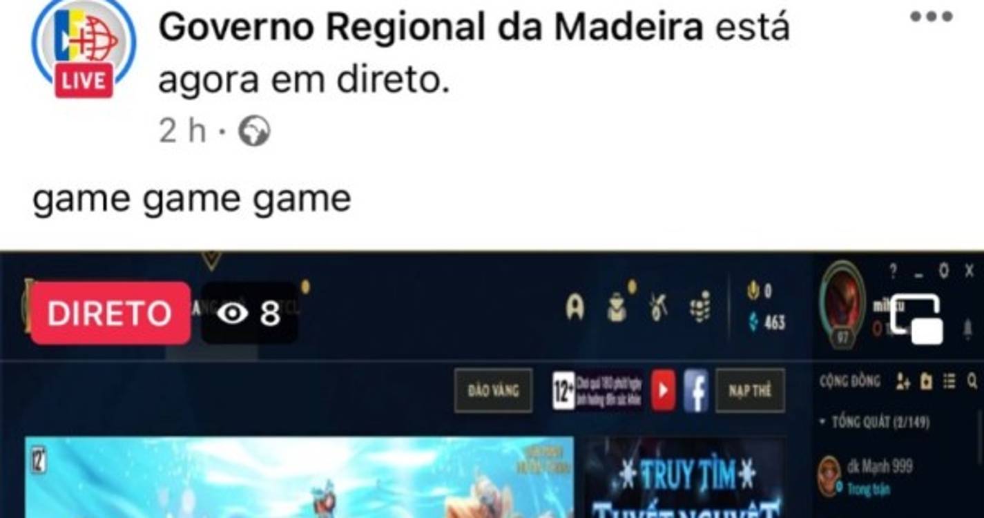 Governo Regional alvo de ciberataque