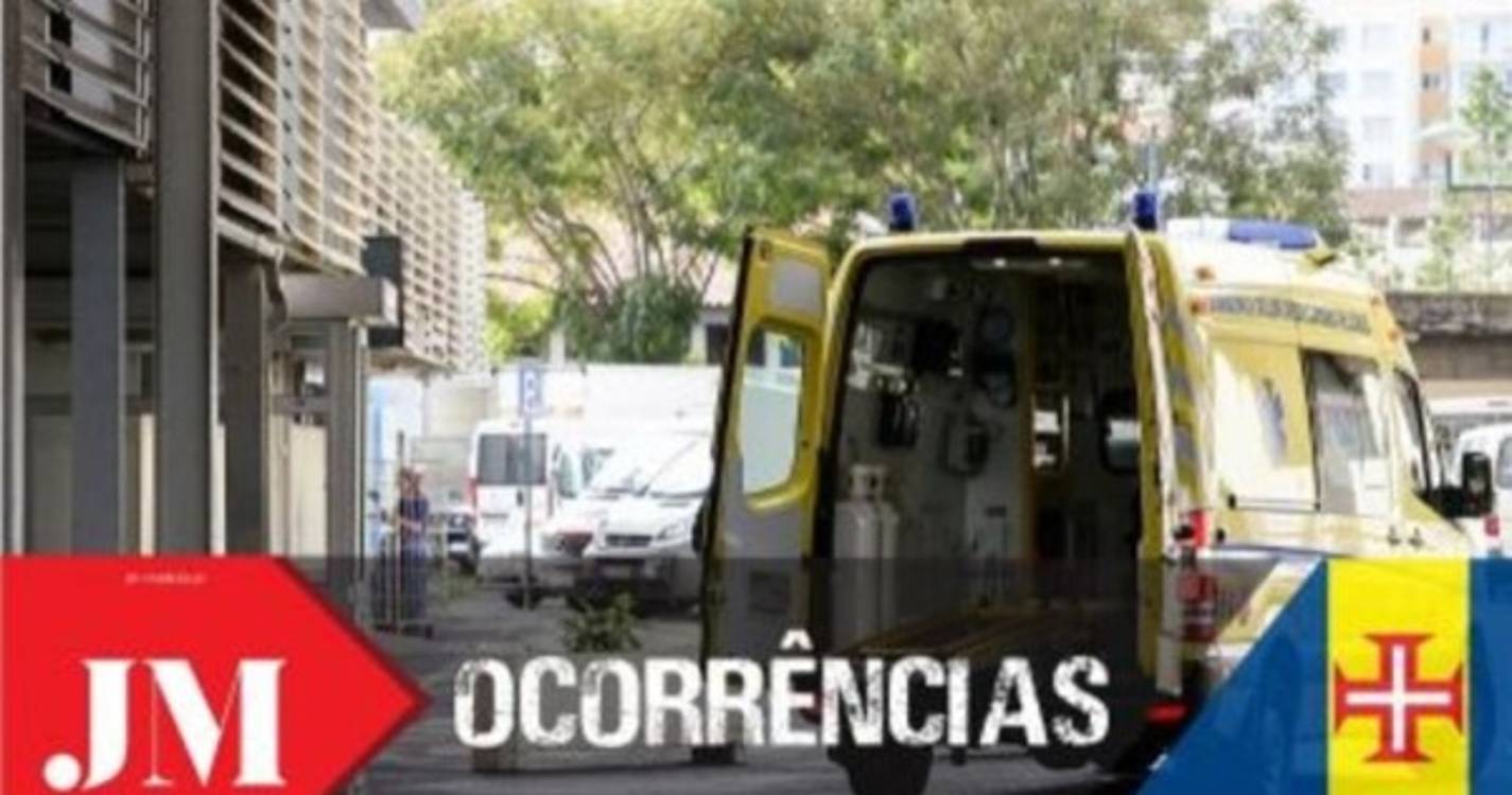 Queda do primeiro andar mobiliza Sapadores do Funchal