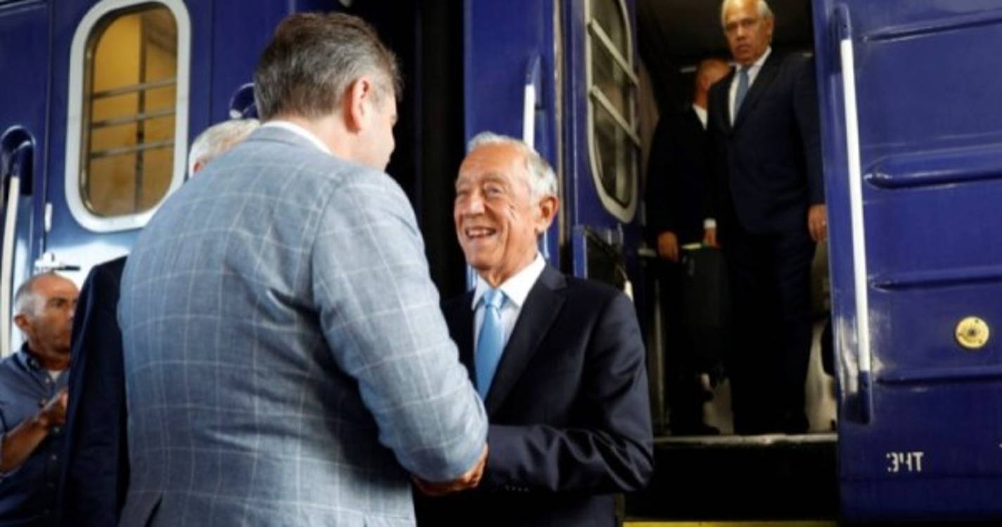 Marcelo encontra-se com Zelensky na quinta-feira