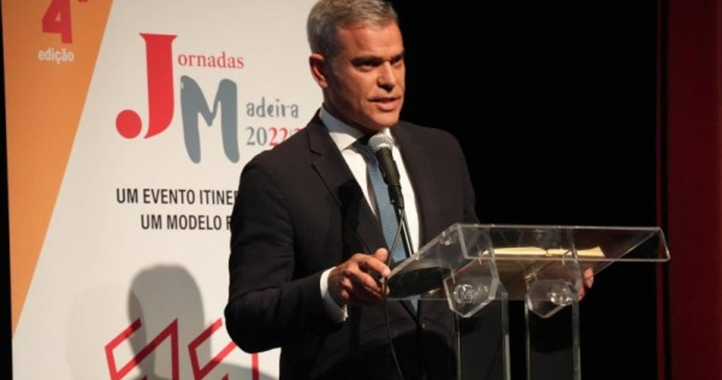 Jornadas Madeira: "Ninguém cresce eternamente", sublinha Eduardo Jesus