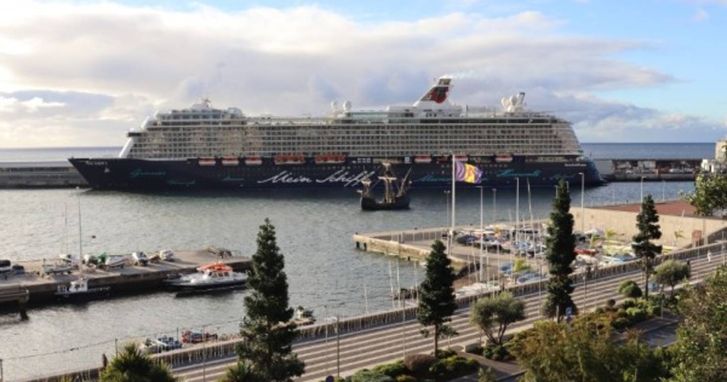 Mein Schiff 3 trouxe hoje ao Funchal 3.004 pessoas