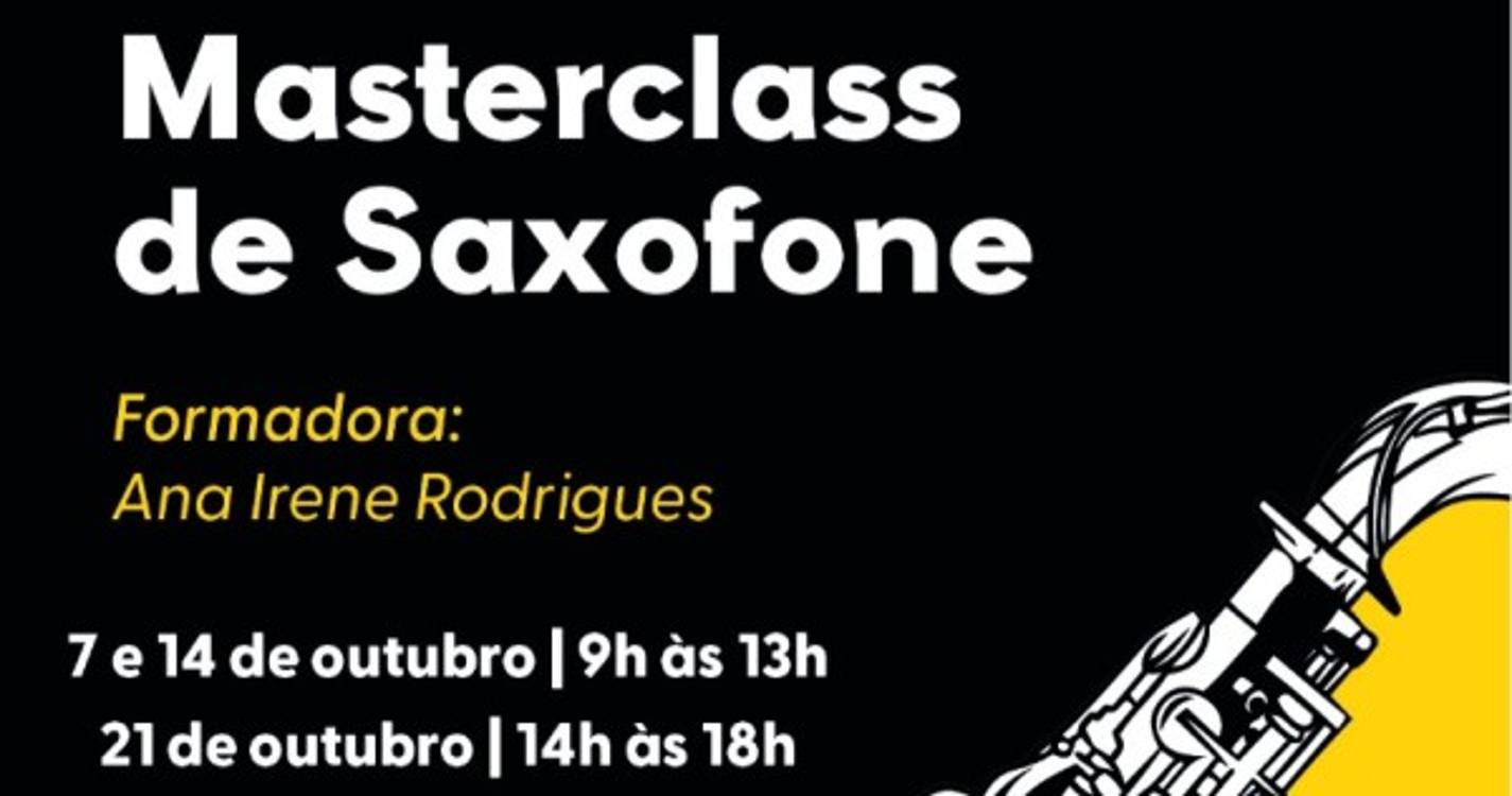Abertas as inscrições para masterclass de saxofone