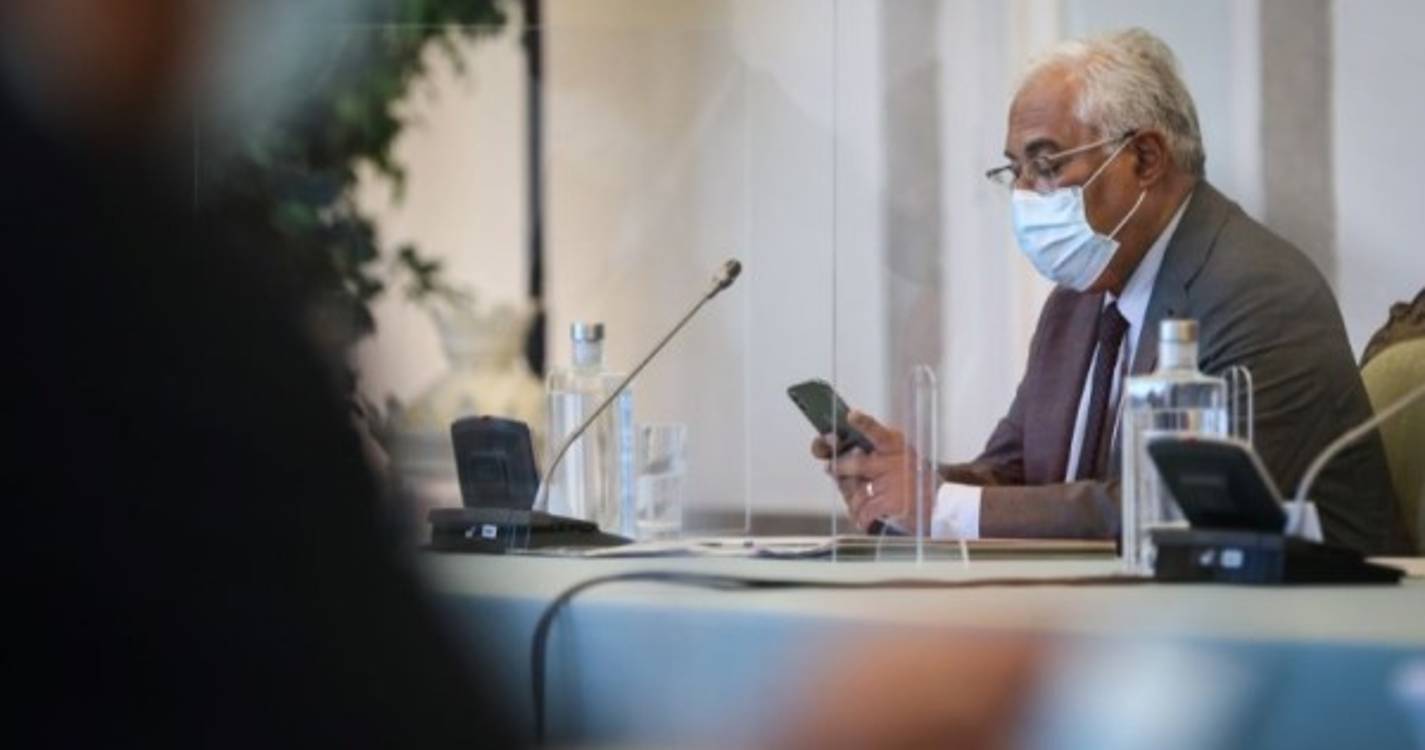 Covid-19: Costa convoca para sexta-feira nova reunião sobre situação epidemiológica