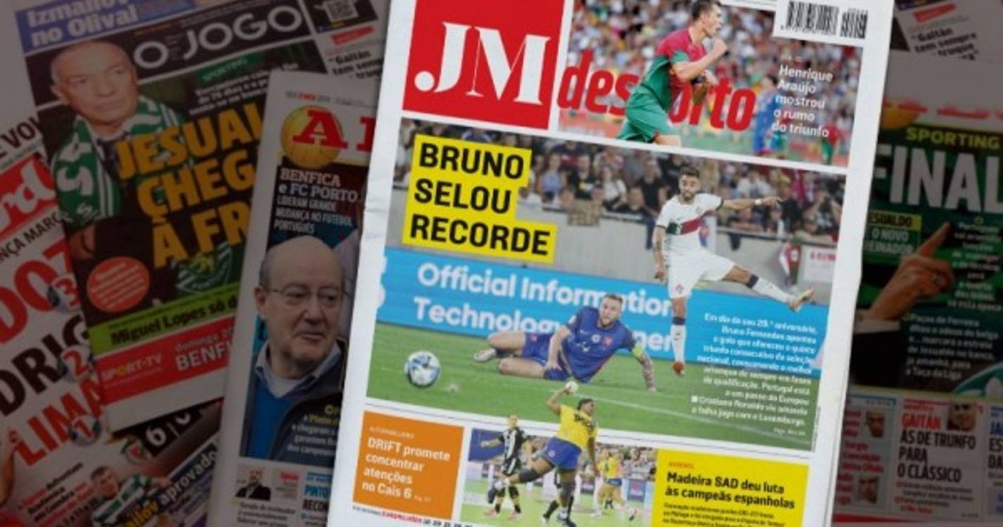 Bruno selou recorde de Portugal