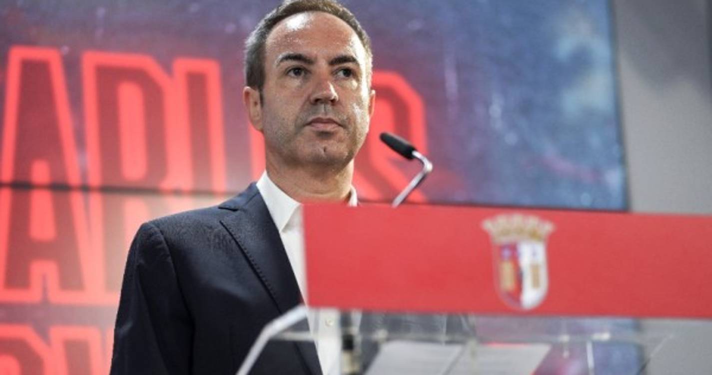 I Liga: António Salvador diz que jogos até ao fim da época "são finais" para o SC Braga