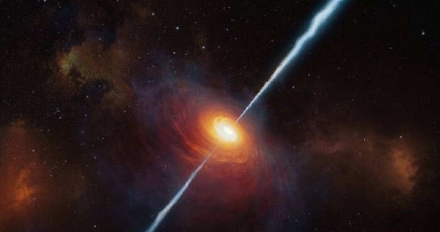 Detetado num quasar a fonte de emissão de ondas de rádio mais distante