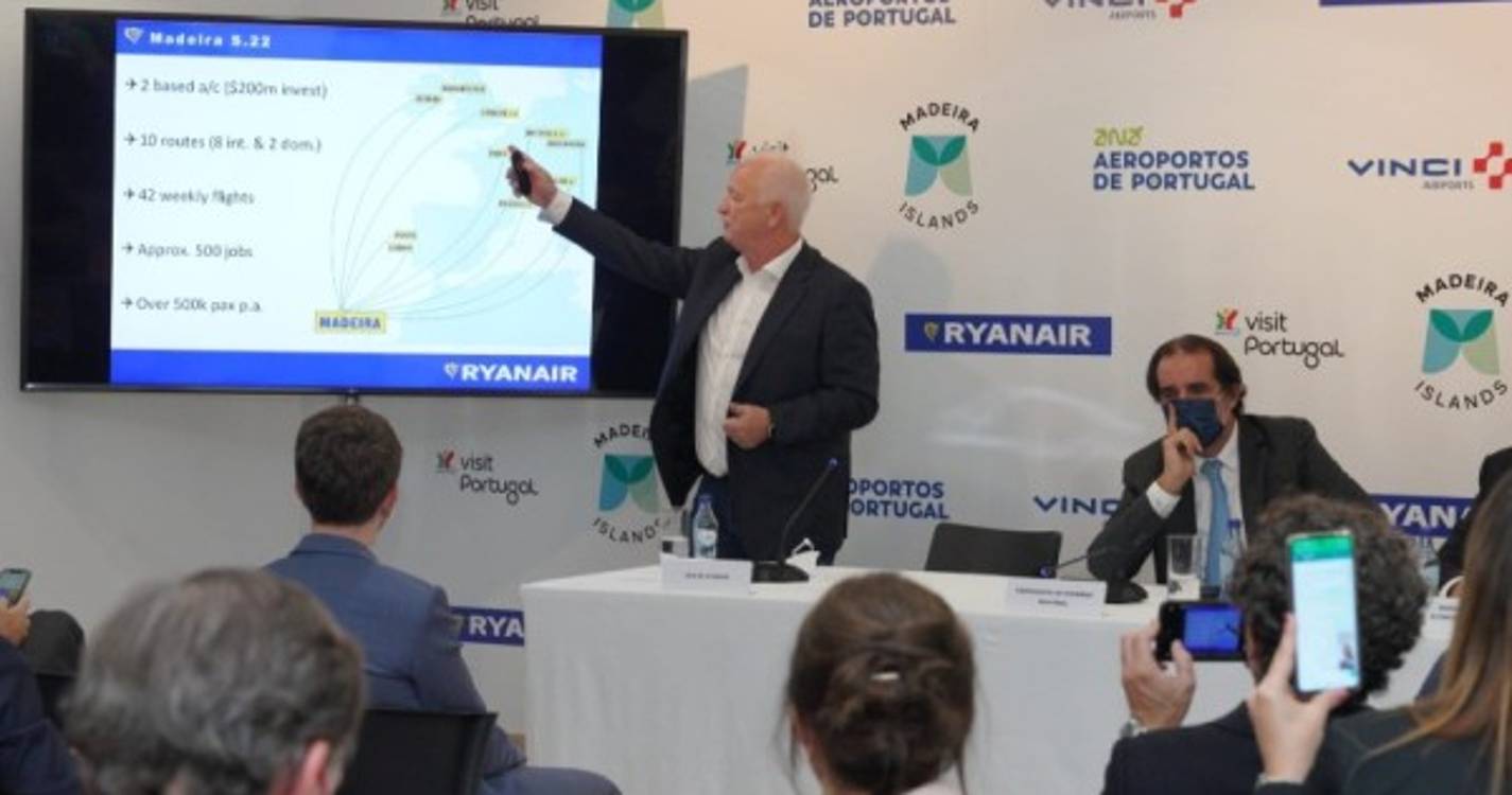 Albuquerque contabiliza 350 mil novos lugares com entrada da Ryanair