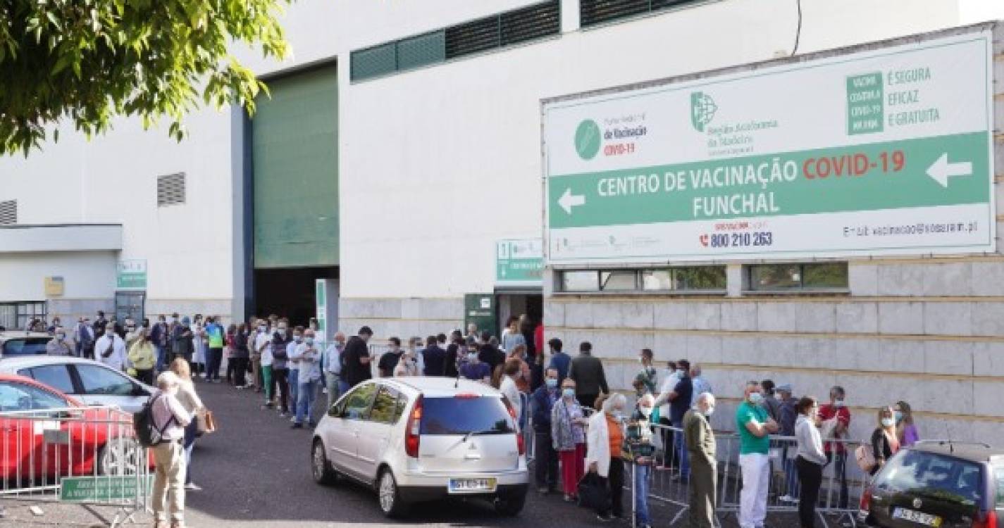 Covid-19: Funchal, Santa Cruz e Câmara de Lobos sem 85% com vacinação completa