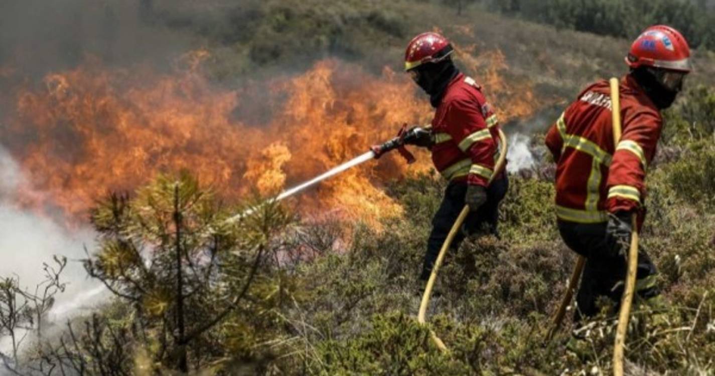 Incêndios: Casas na linha de fogo em freguesia de Ourém