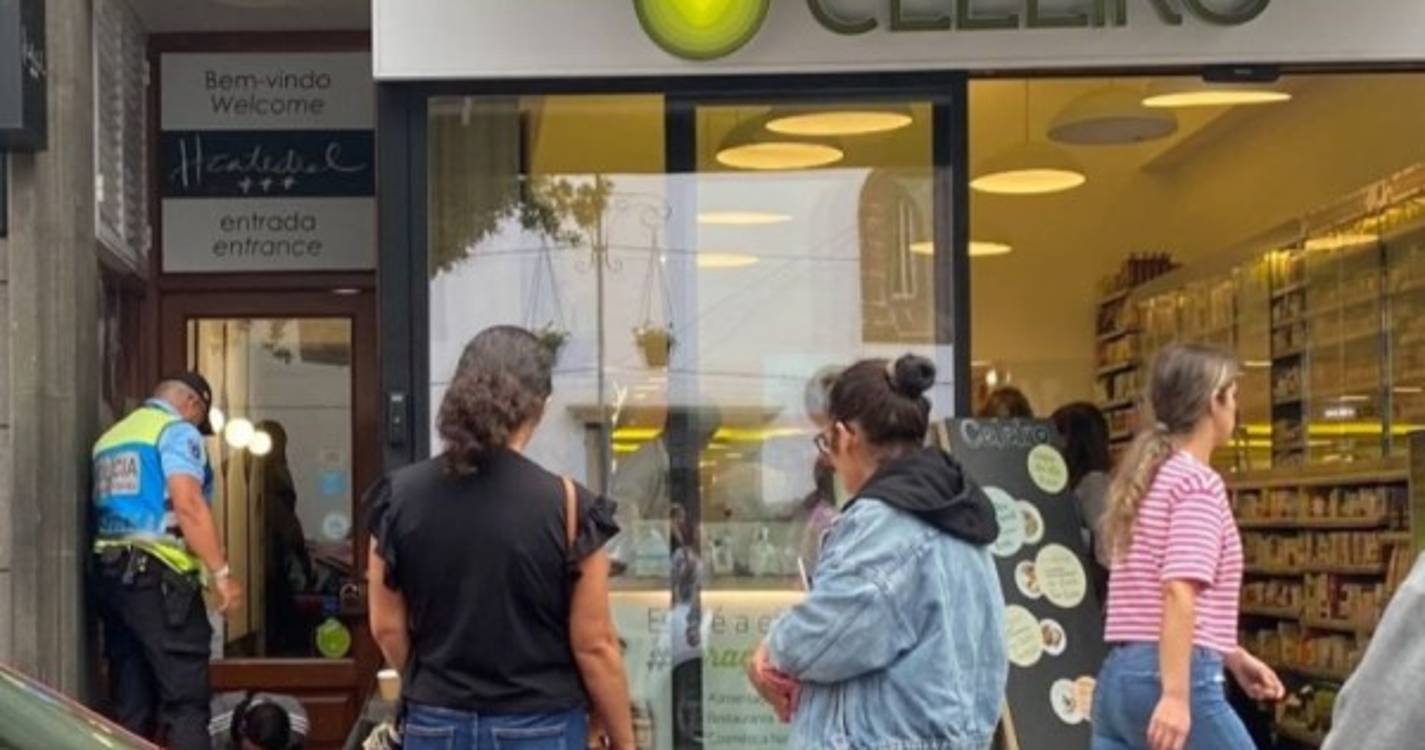 Homem em estado alterado detido pela PSP no Funchal