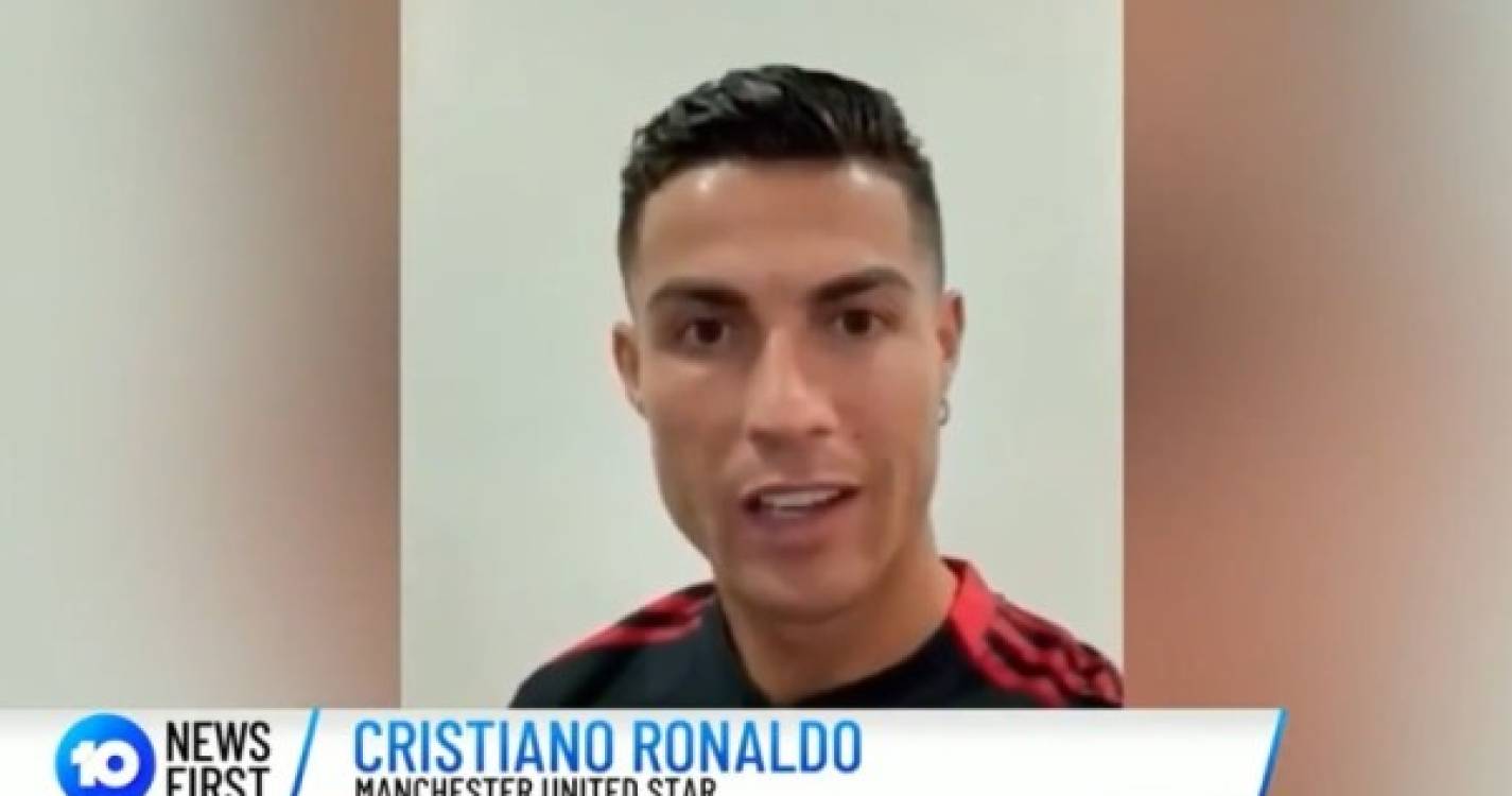 Ronaldo envia mensagem a jogador inglês que está em coma (vídeo)
