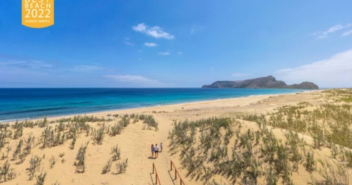 Praia do Porto Santo eleita a melhor da Europa em 2022 pelo European Best Destinations