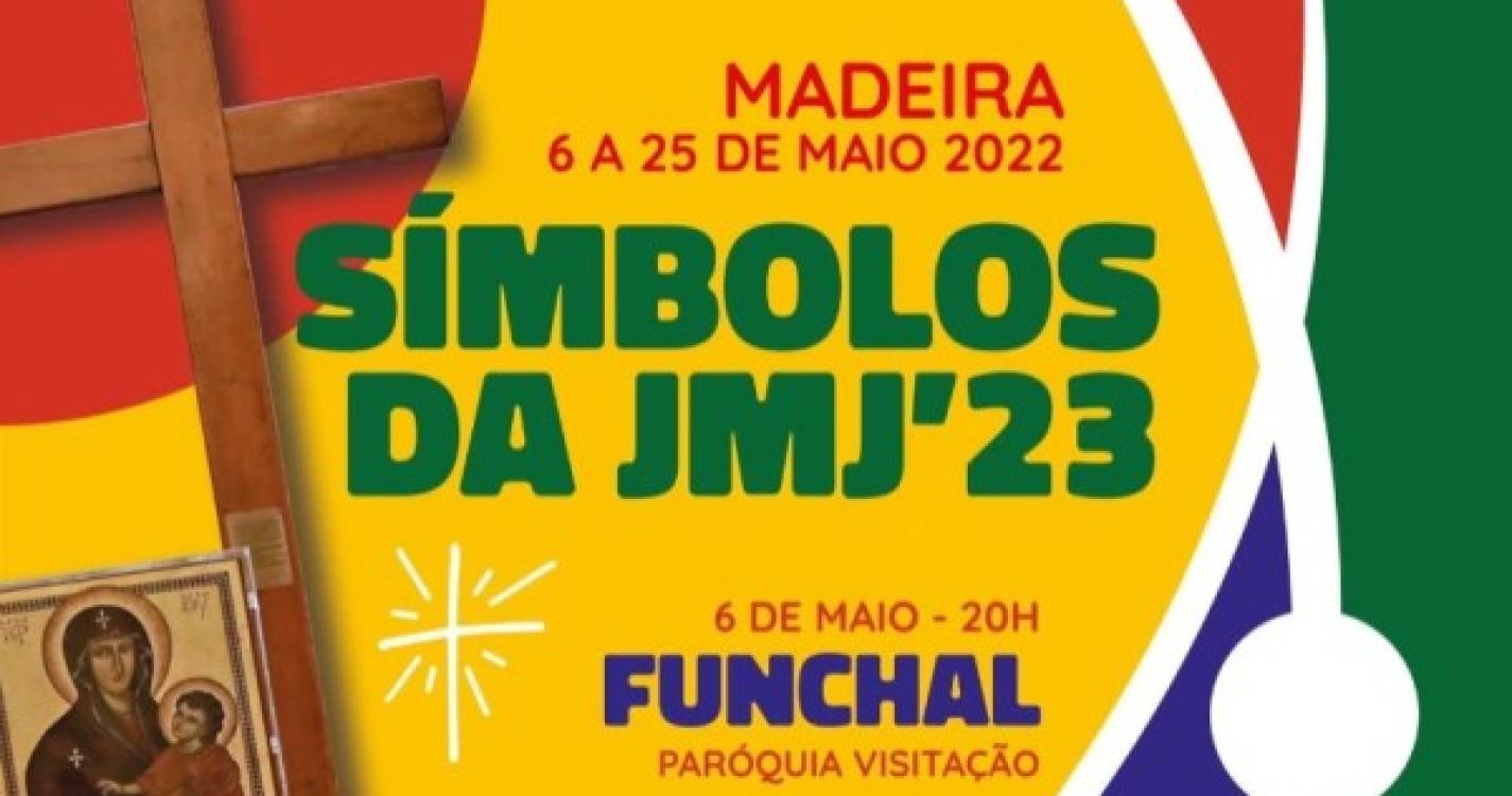 Conheça o itinerário da peregrinação dos Símbolos das JMJ pela Madeira e Porto Santo