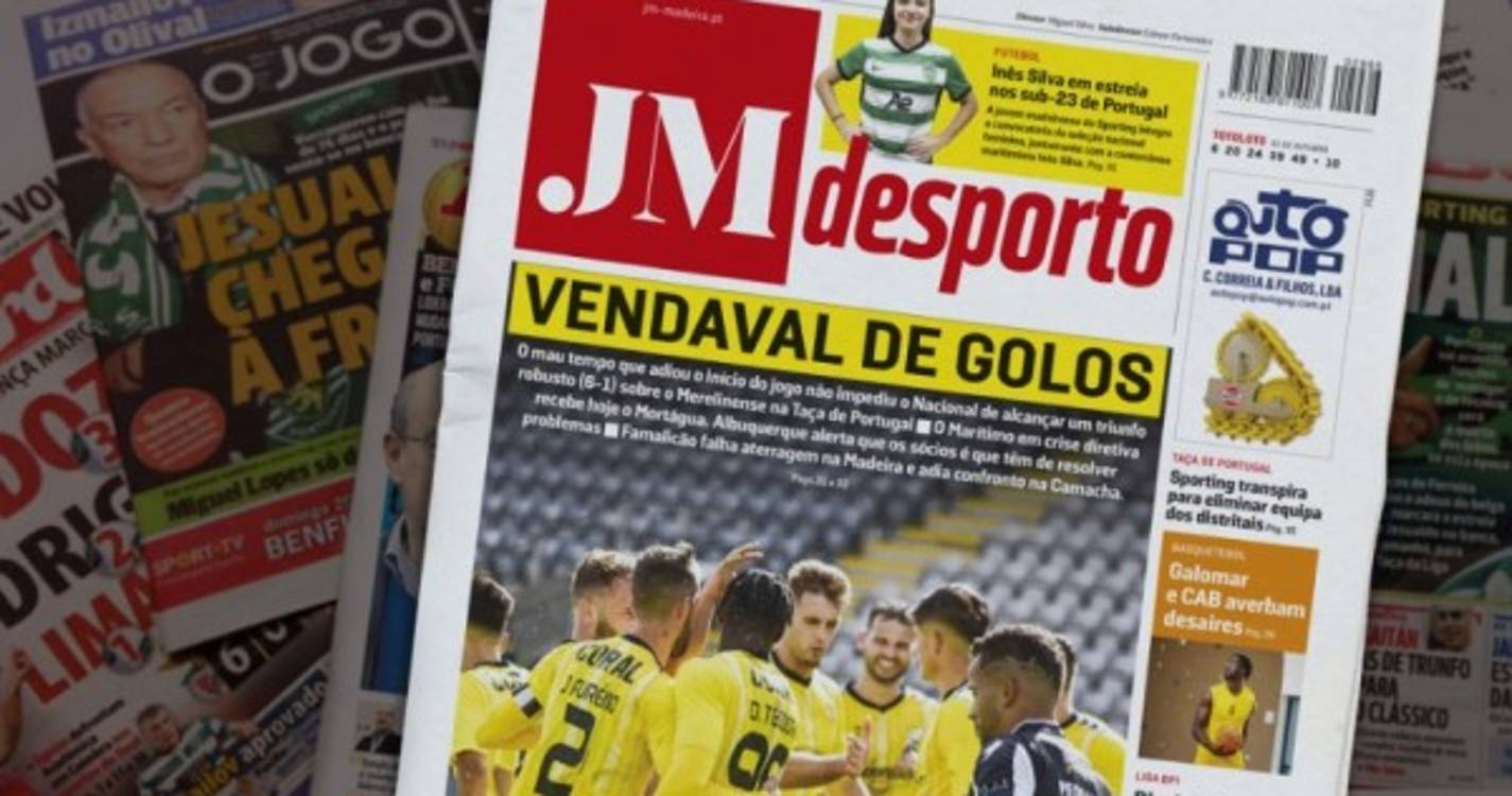 Nacional com vendaval de golos