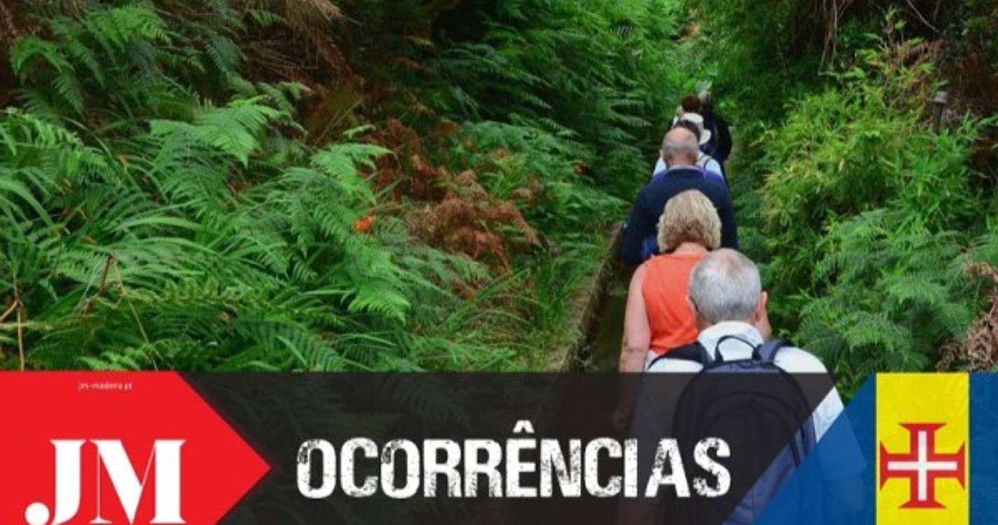 Vereda da Encumeada encerrada devido a uma derrocada