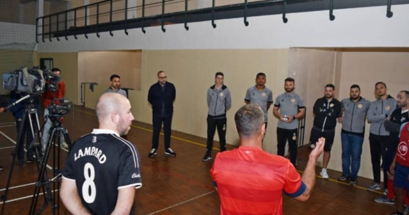 Comitiva do CD Nacional visitou Estabelecimento Prisional do Funchal