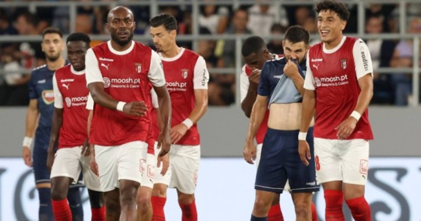 Liga dos Campeões: SC Braga goleia na Sérvia e confirma presença no play-off