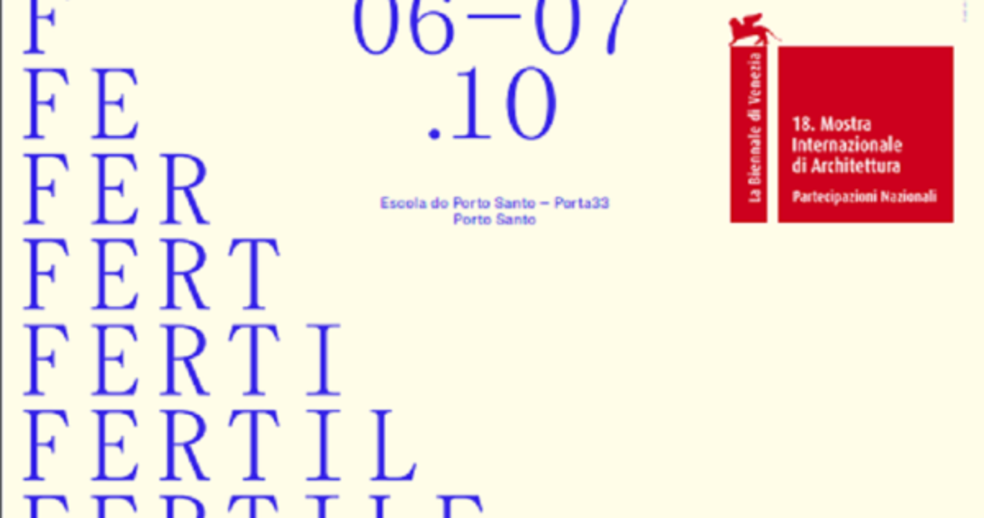 Porto Santo recebe última Assembleia de Pensamento de Fertile Futures