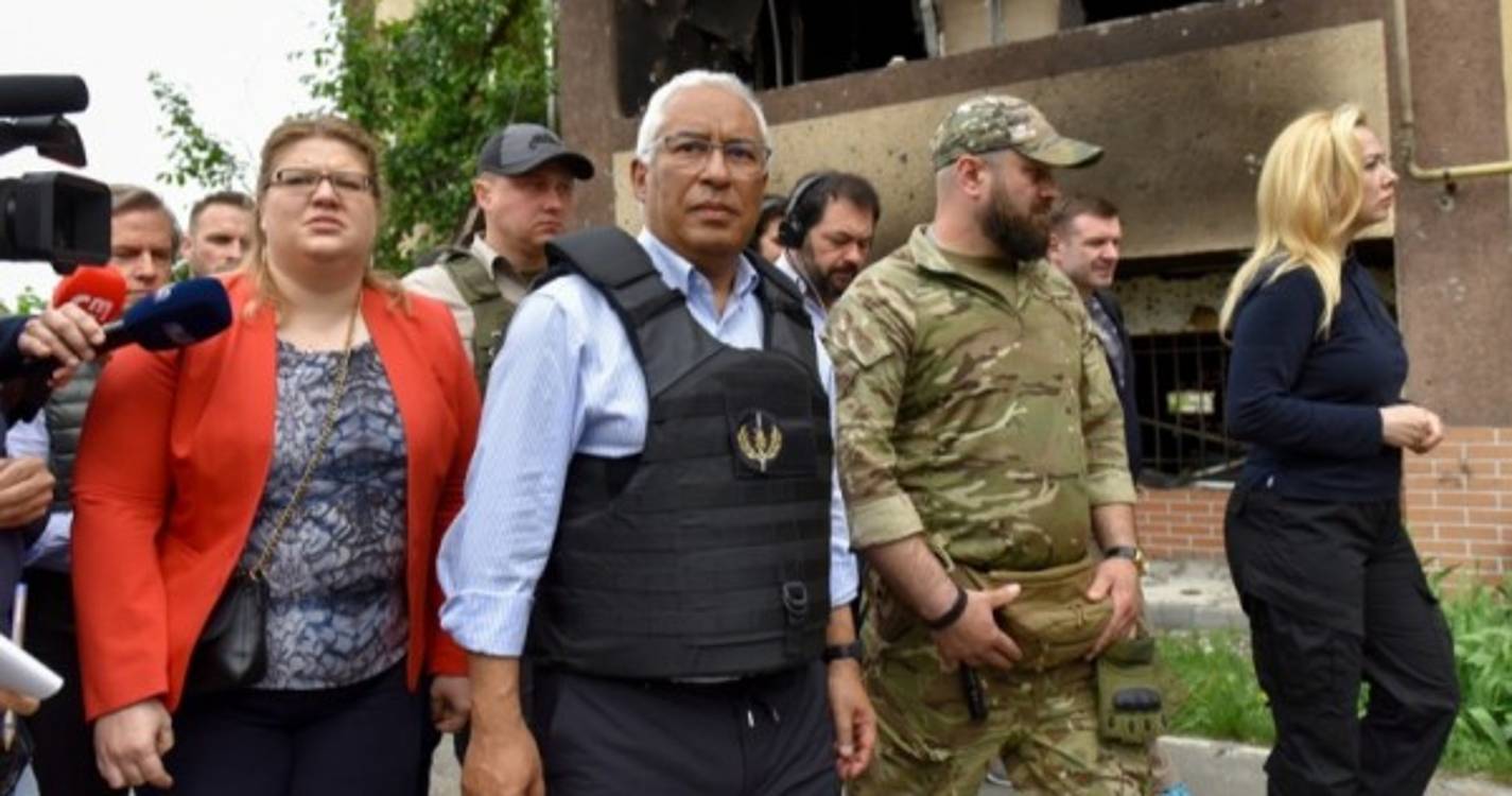 Ucrânia: António Costa afirma que Portugal vai dar apoio técnico a Kiev para aderir à União Europeia