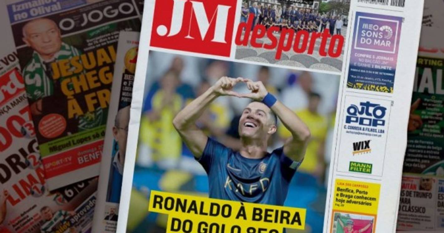 Ronaldo à beira do golo 850
