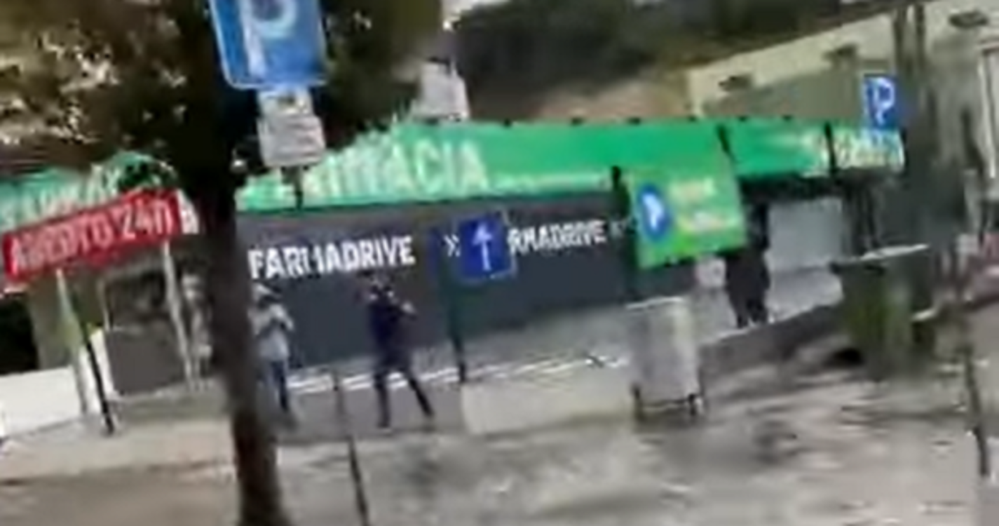 Lisboa: Vídeo mostra Avenida Gago Coutinho inundada