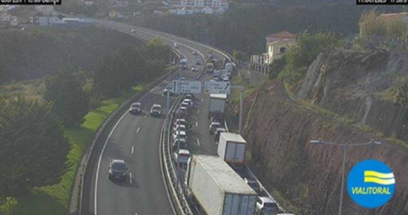 Acidente na VR1: Três feridos resultaram de uma colisão rodoviária