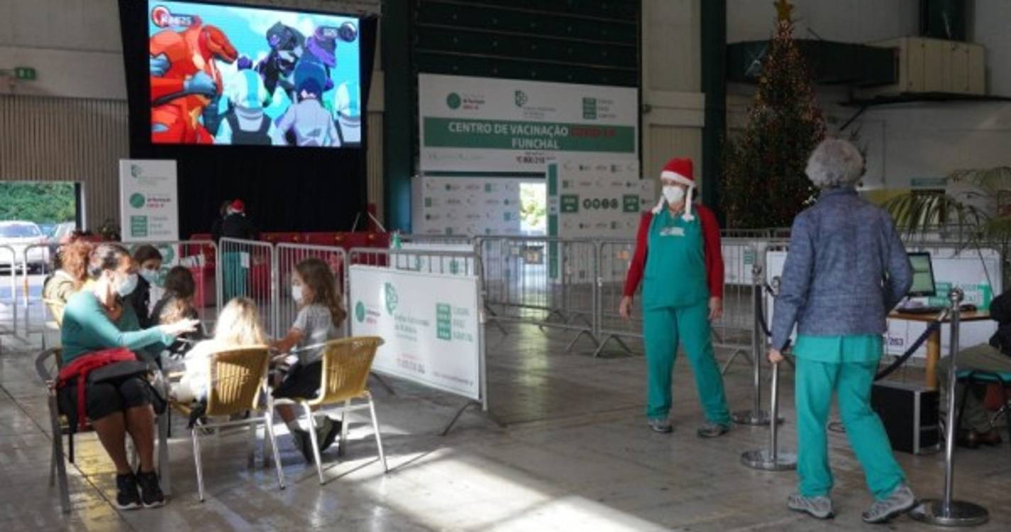 Covid-19: Vacinação de crianças com 27 mil pedidos de agendamento