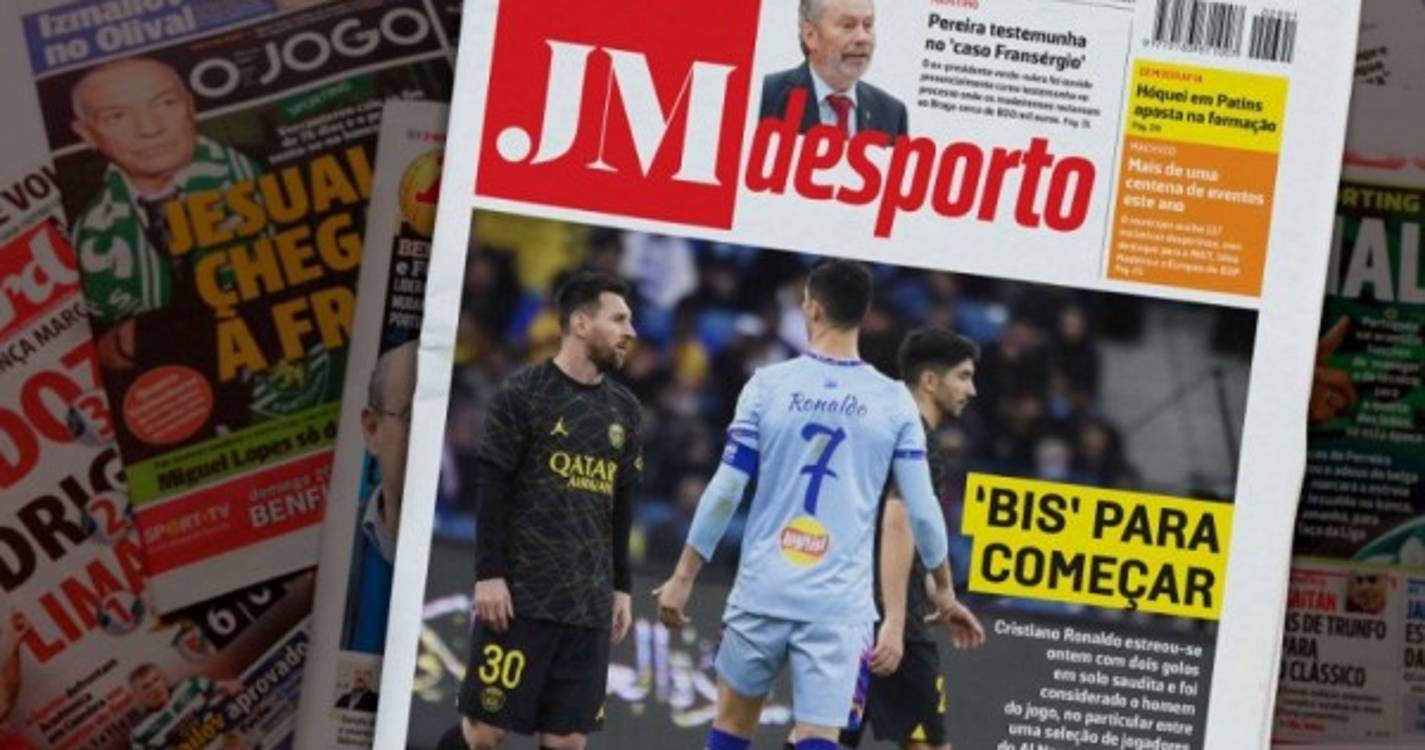 Ronaldo com 'bis' para começar