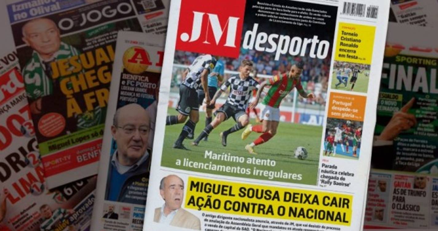 Miguel Sousa deixa cair ação contra o Nacional