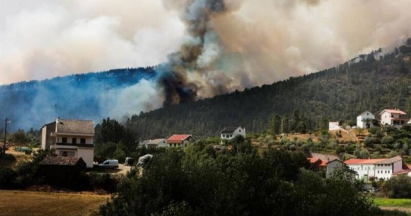 Incêndios: Doze meios aéreos e 273 operacionais combatem fogo na Covilhã
