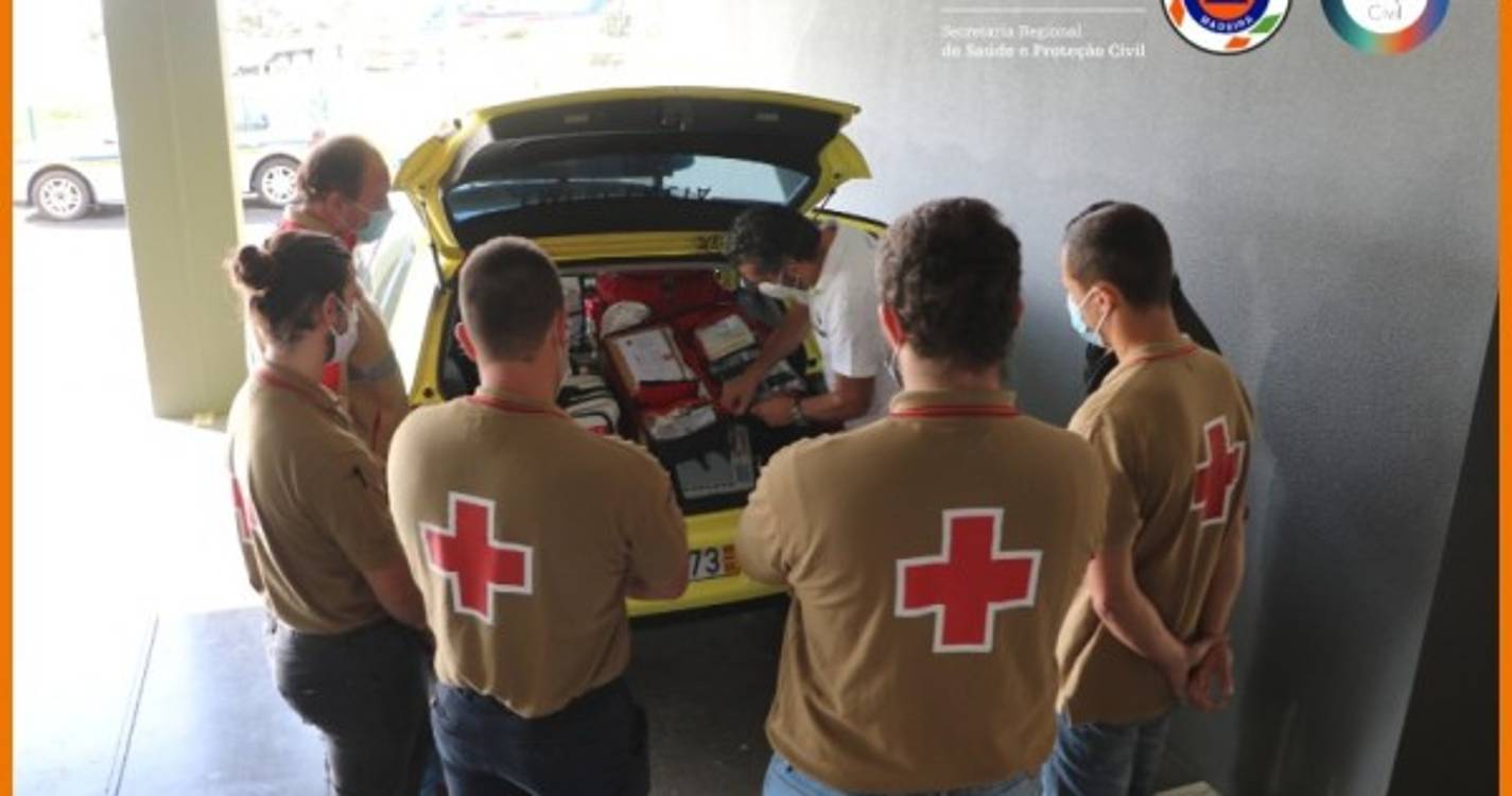 Proteção Civil inicia hoje formação ao SANAS e Cruz Vermelha Portuguesa