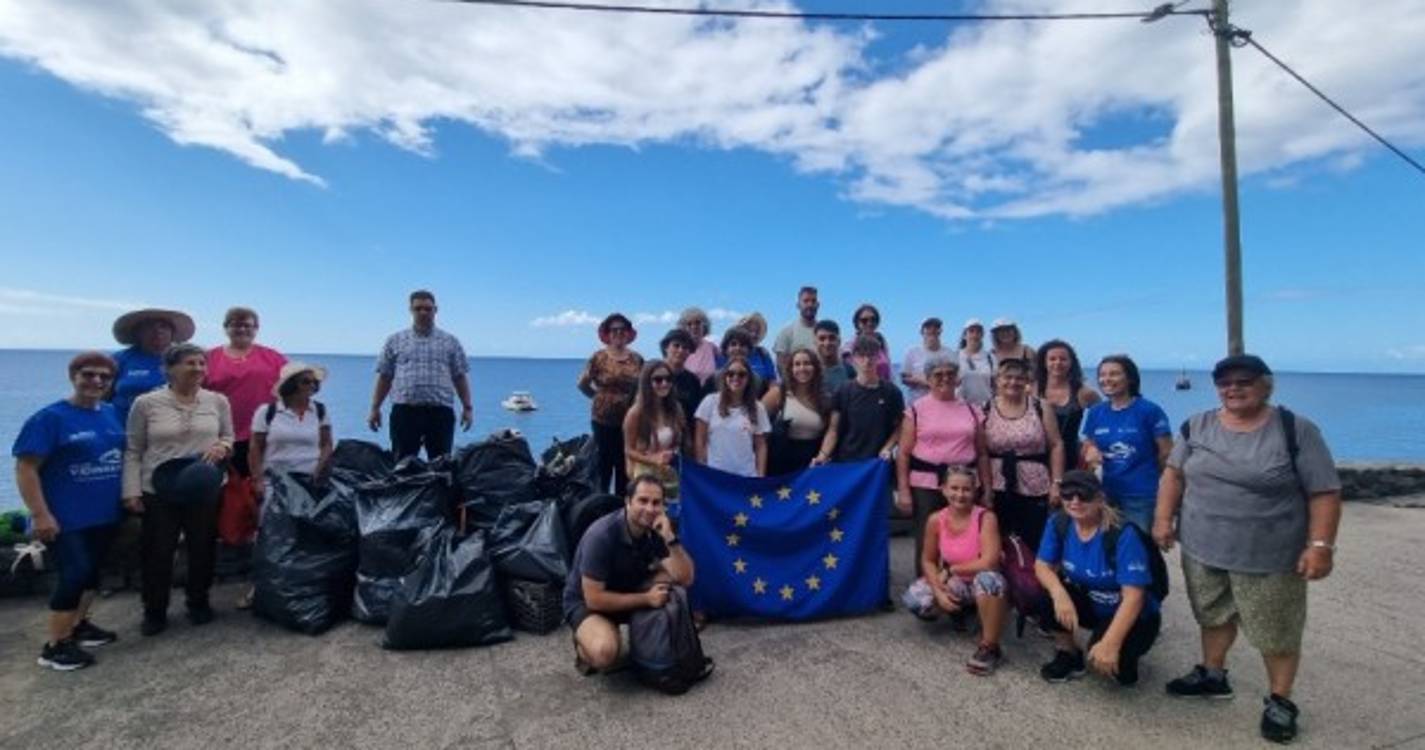 Ação de limpeza em Câmara de Lobos juntou 38 voluntários